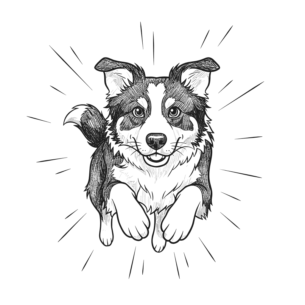 le gerku cu plipe fa'a mi